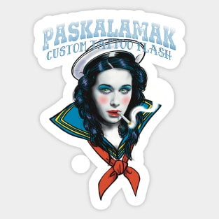 paskalamak girly mariner Sticker